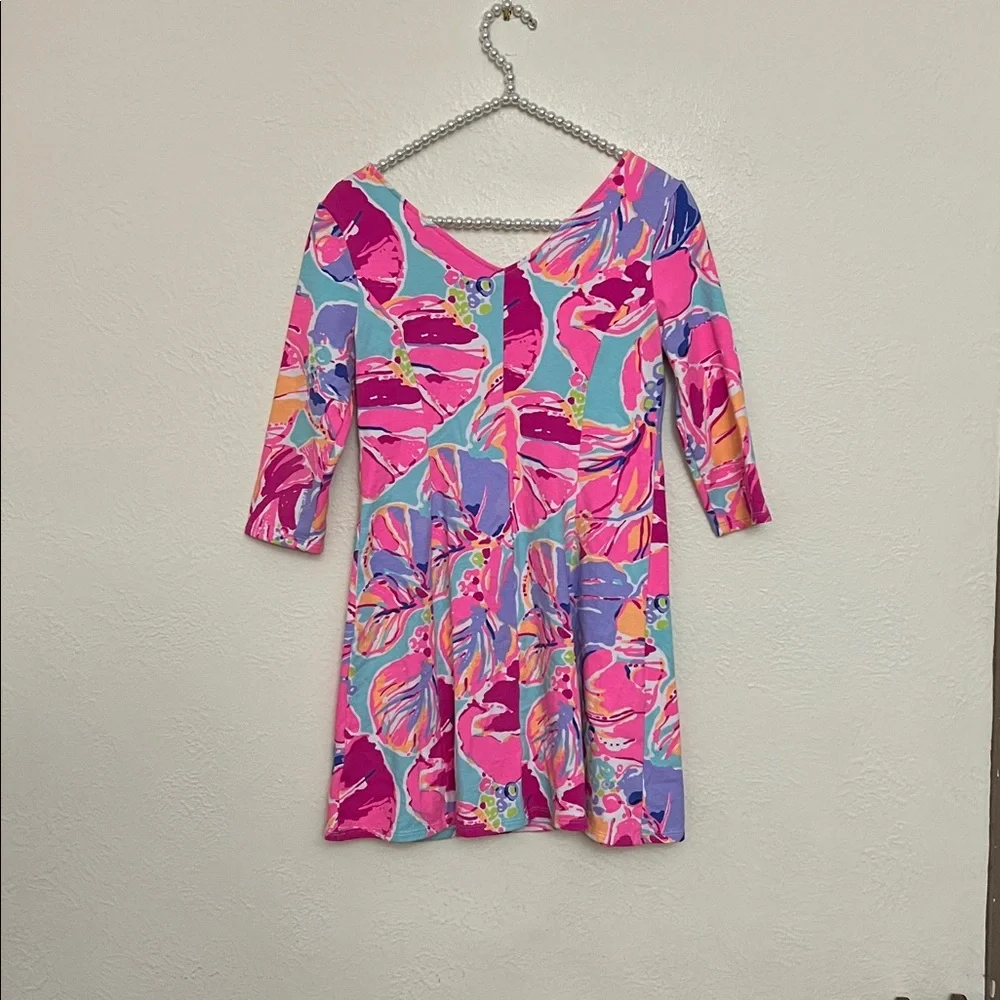 Lilly Pulitzer Amelia XL 12-14 girls dress Jam out - Picture 5 of 5